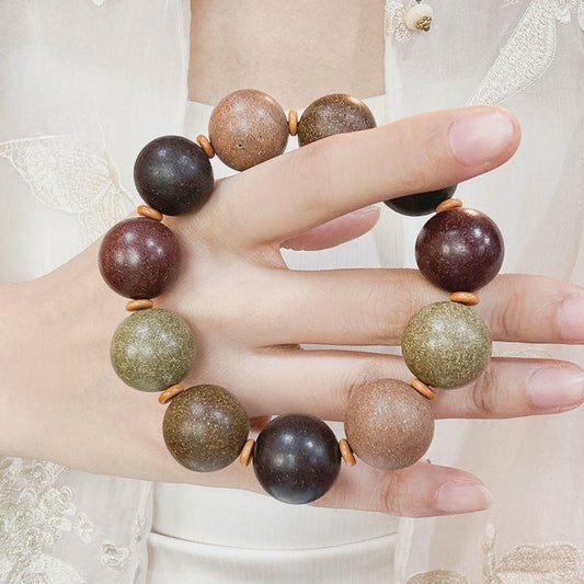 The Unique Charm of Our 5-Color Chinese Herbal Bead Bracelet