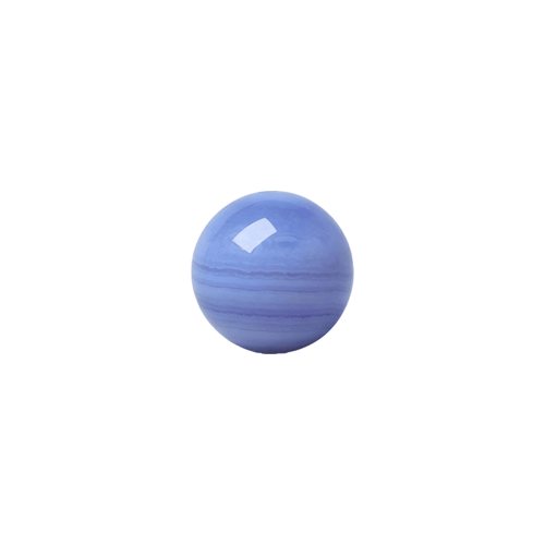 Natural Blue Lace Agate Loose Beads for Bracelets