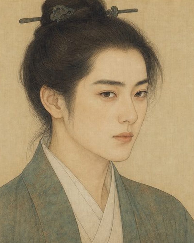 Chinese Gongbi sample